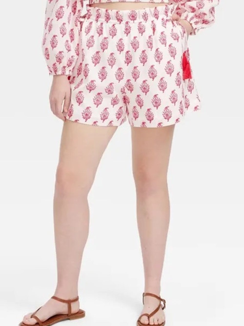 NWT Roller Rabbit x Target Women's Bouquet Side-Tie Beach Pull-On Shorts XS